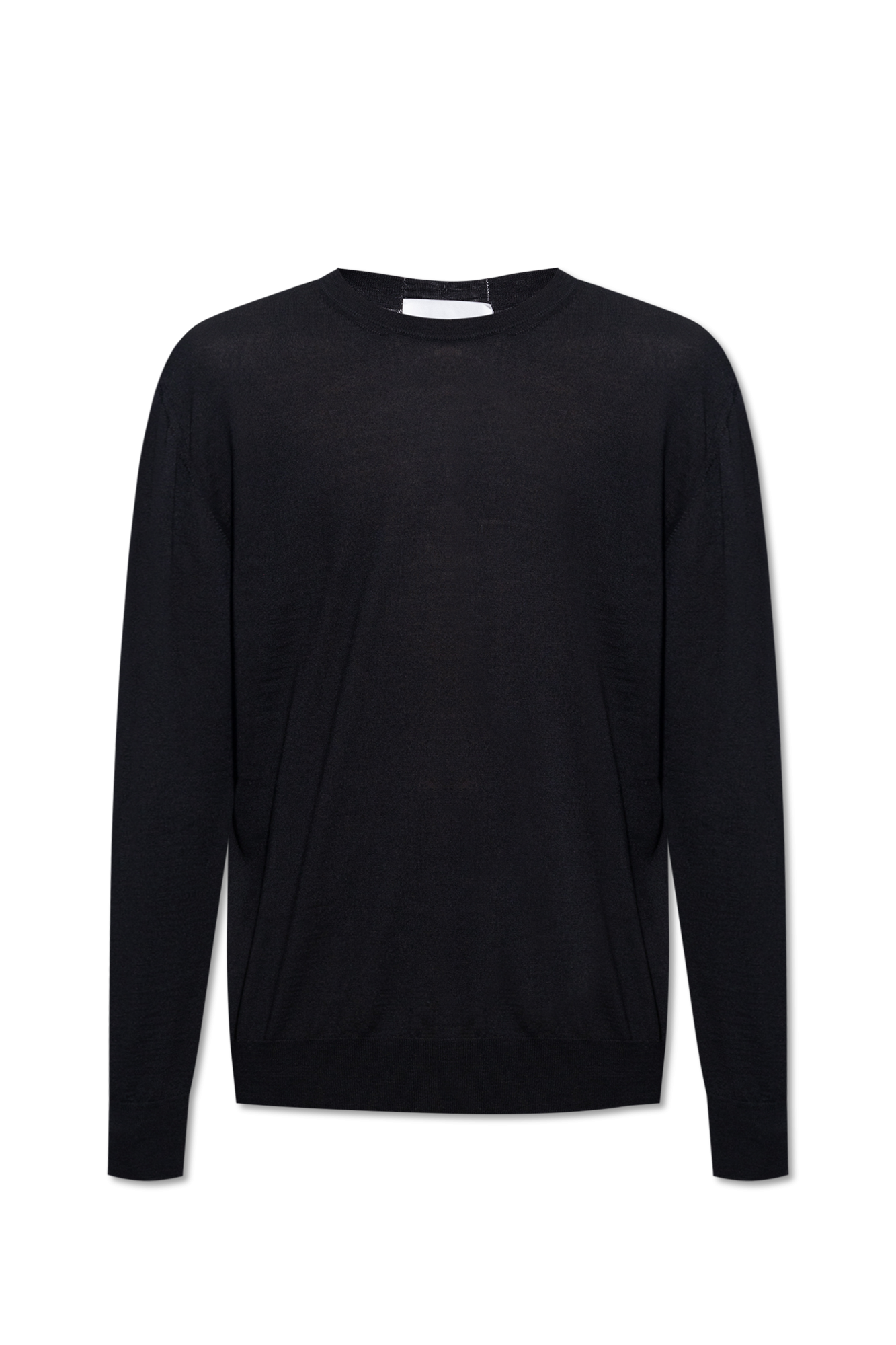 トップス 98ss jil sander wool knit (50) black JIL SANDER Open-knit wool sweater | NET-A-PORTER